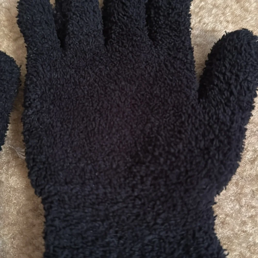 GIRLS - Black Mittens